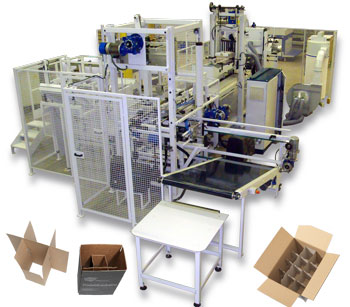 RODA CASIER-MATIC Assembleuse de Croisillons et insertion et collage en caisses carton