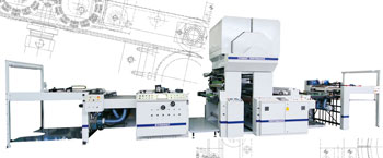 Pelliculeuse avec colle  base aqueuse SYNERGY PERFORMANCE COMPACT