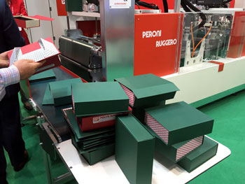 JOLLY BOX-40 Fabrication de Coffrets Rembords Pliants