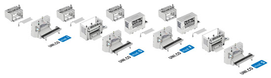 SOLEMA UNICO Machine de découpe modulaire